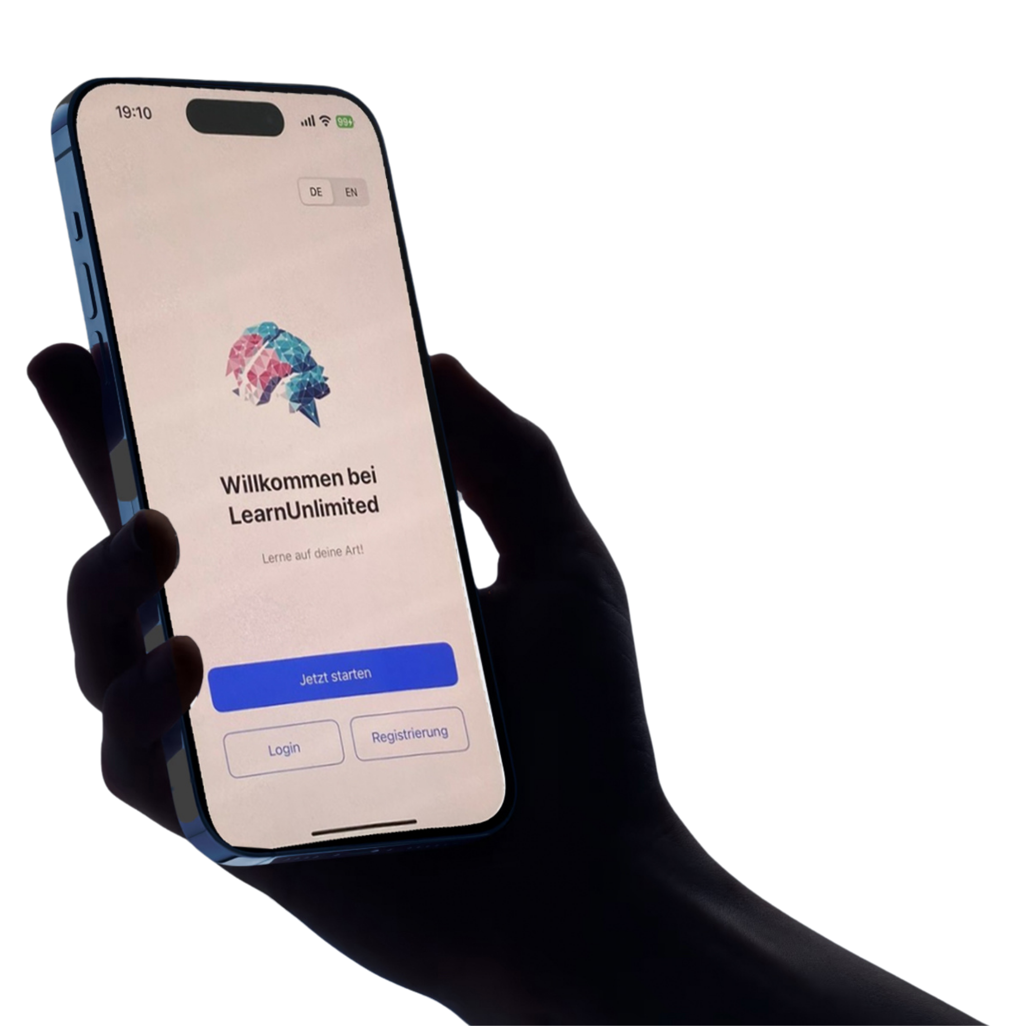 LearnUnlimited App auf dem Handy